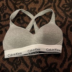 Calvin Klein bra and Pink Bra